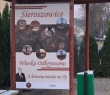 Montaż baneru w Sieroszowicach - z Historią Miedzi na Ty